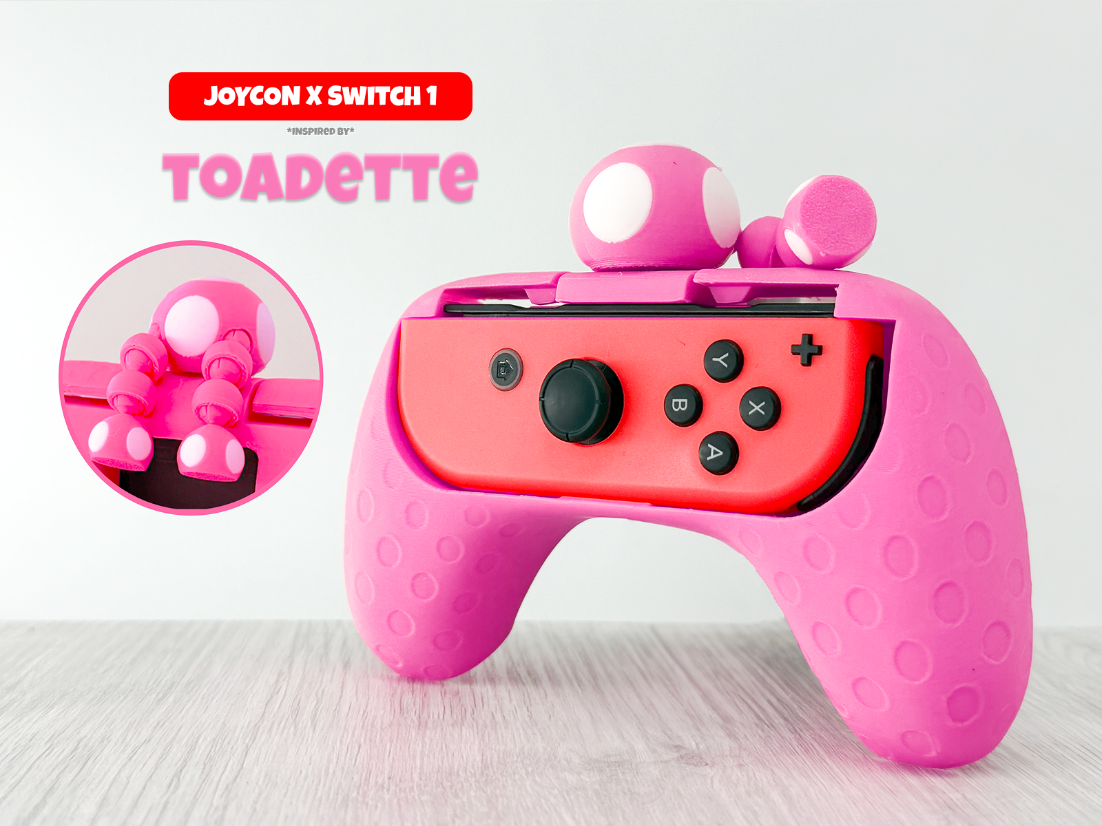 Nintendo Switch – Toadette JoyCon
